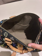 Sac à main Louis Vuitton Multicolore - noir - Très bon état