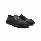 Mocassins Dior cuir noir logo Cd taille 43