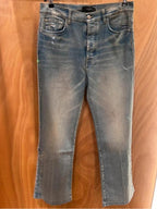 Amiri jean denim strass latéraux taille 34