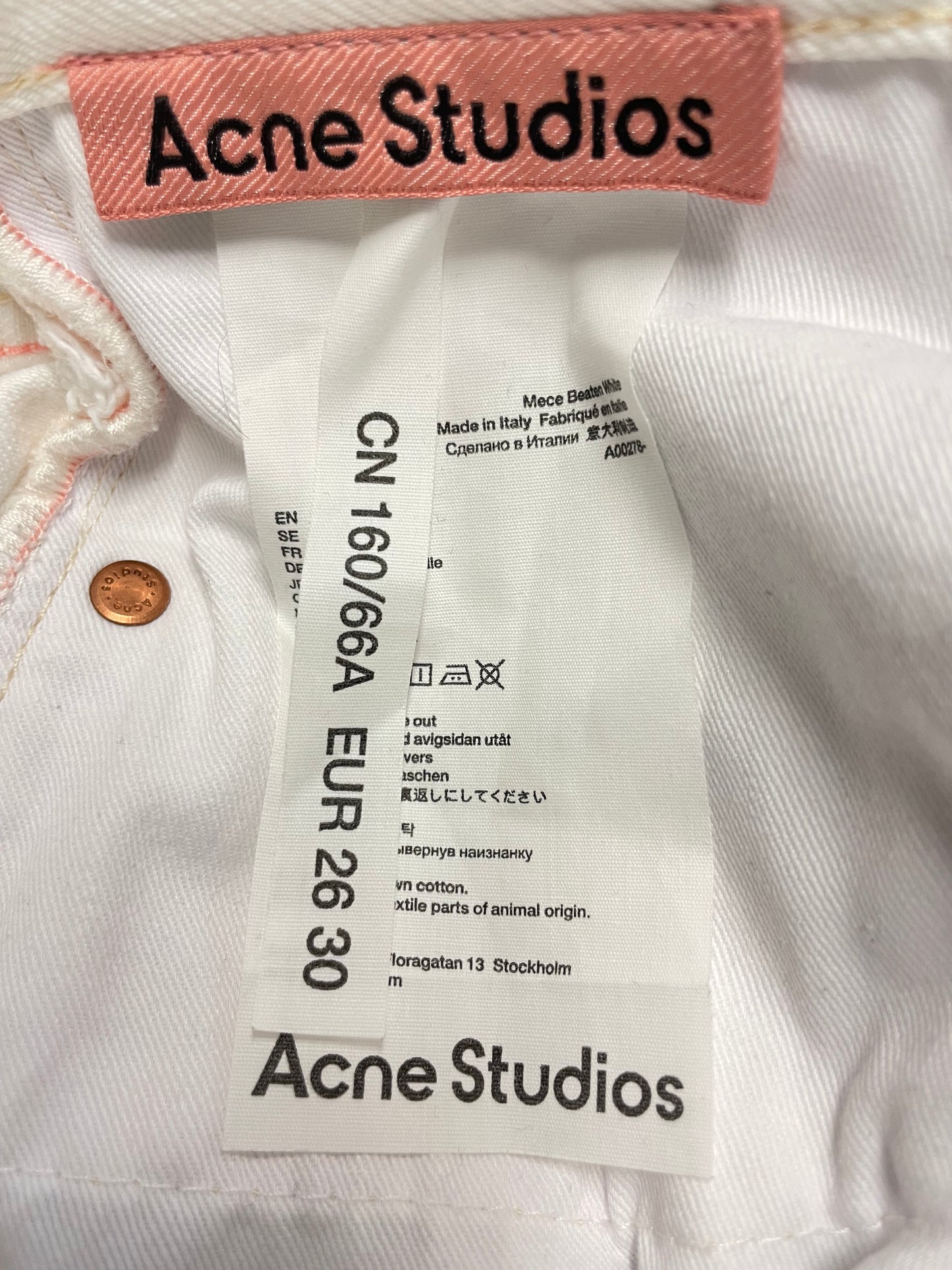 Jean blanc Acne Studios - 26