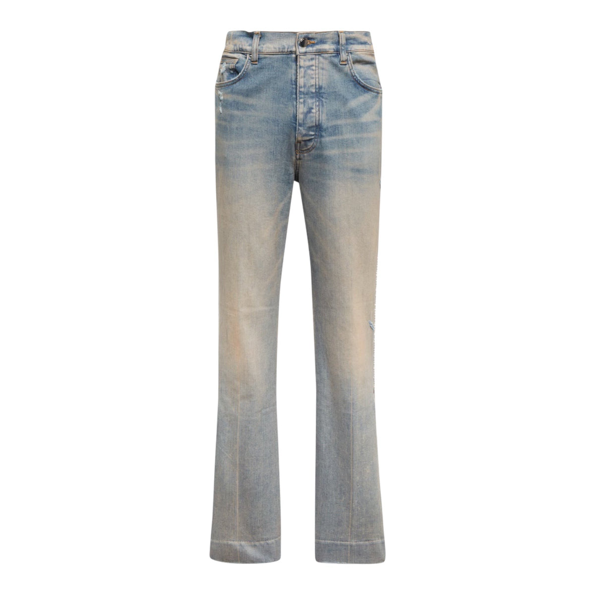 Amiri jean denim strass latéraux taille 34