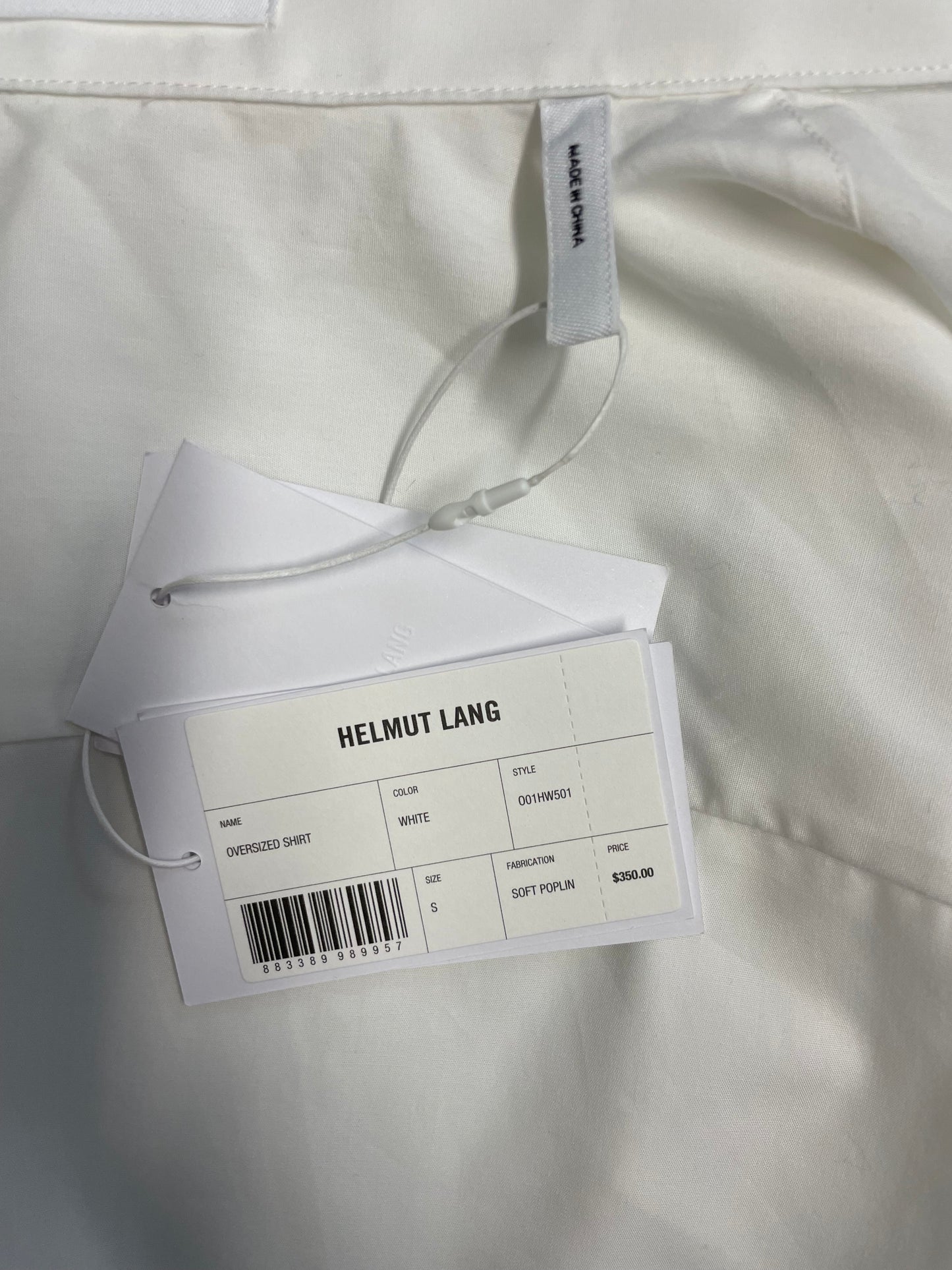 Chemise blanche Helmut Lang - S