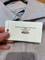 Chemise a micro-carreaux Balenciaga - L