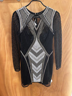Robe courte de soirée Karen Millen - noir - Neuf avec étiquette