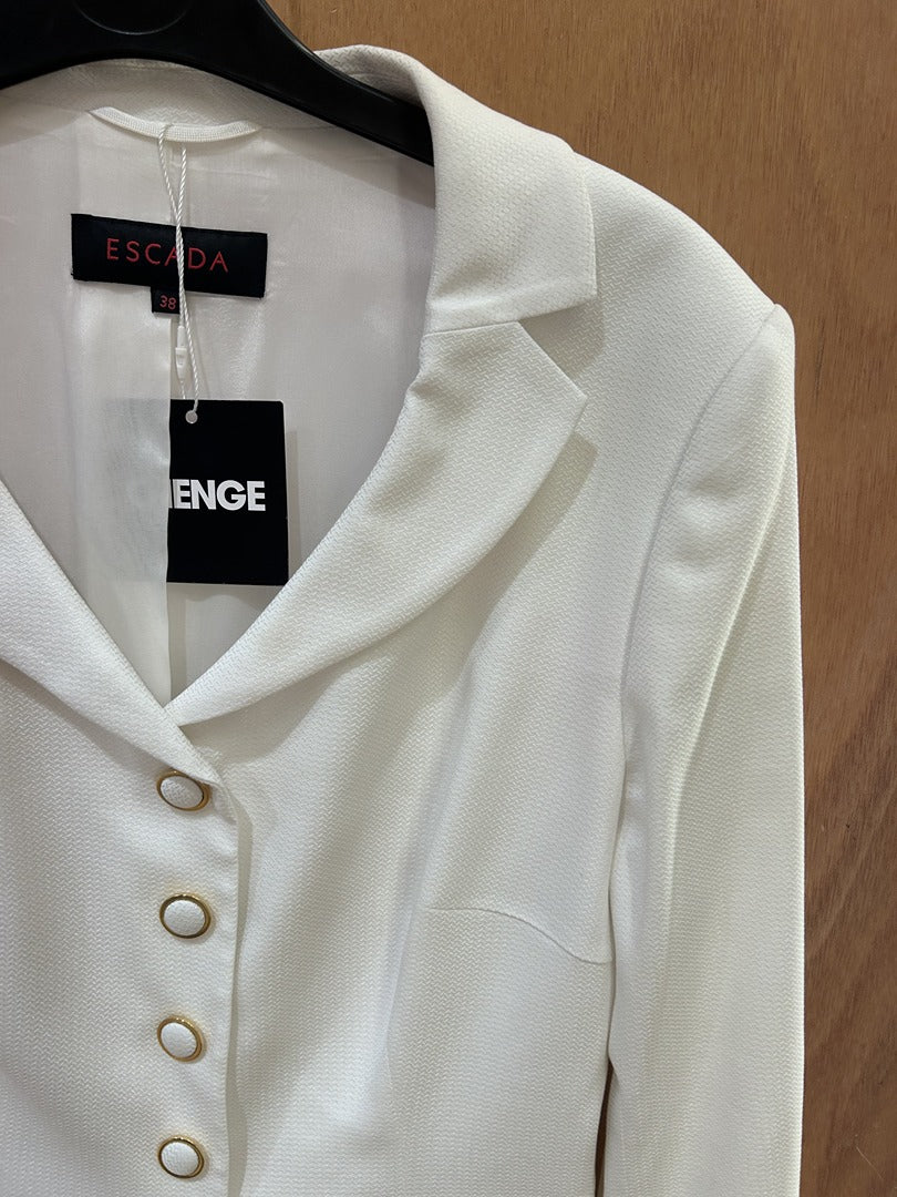 Costume tailleur Escada - Blanc - Neuf avec étiquette