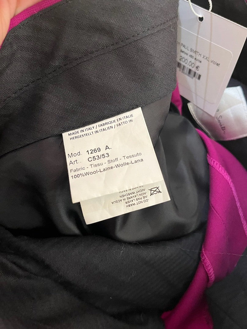 Pantalon Paul Smith - Violet - Neuf avec étiquette