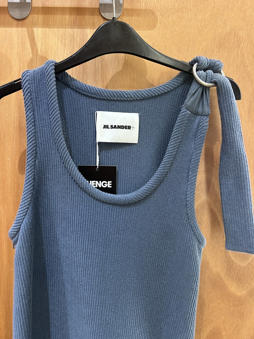Robe midi Jil Sander+ bleu - Neuf avec étiquette