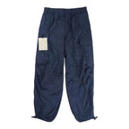 Pantalon cargo Louis Vuitton nylon bleu marine
