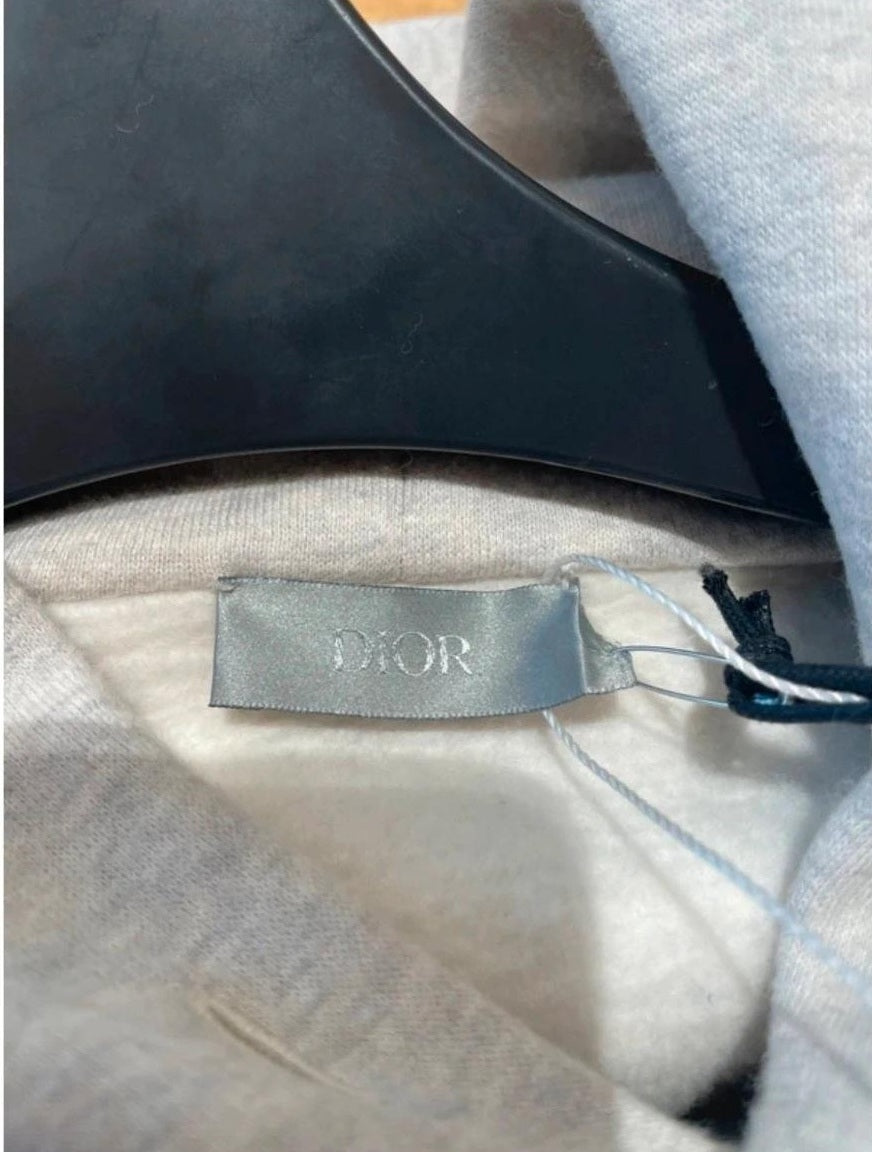 Dior x Erl Sweat à capuche en coton taille L