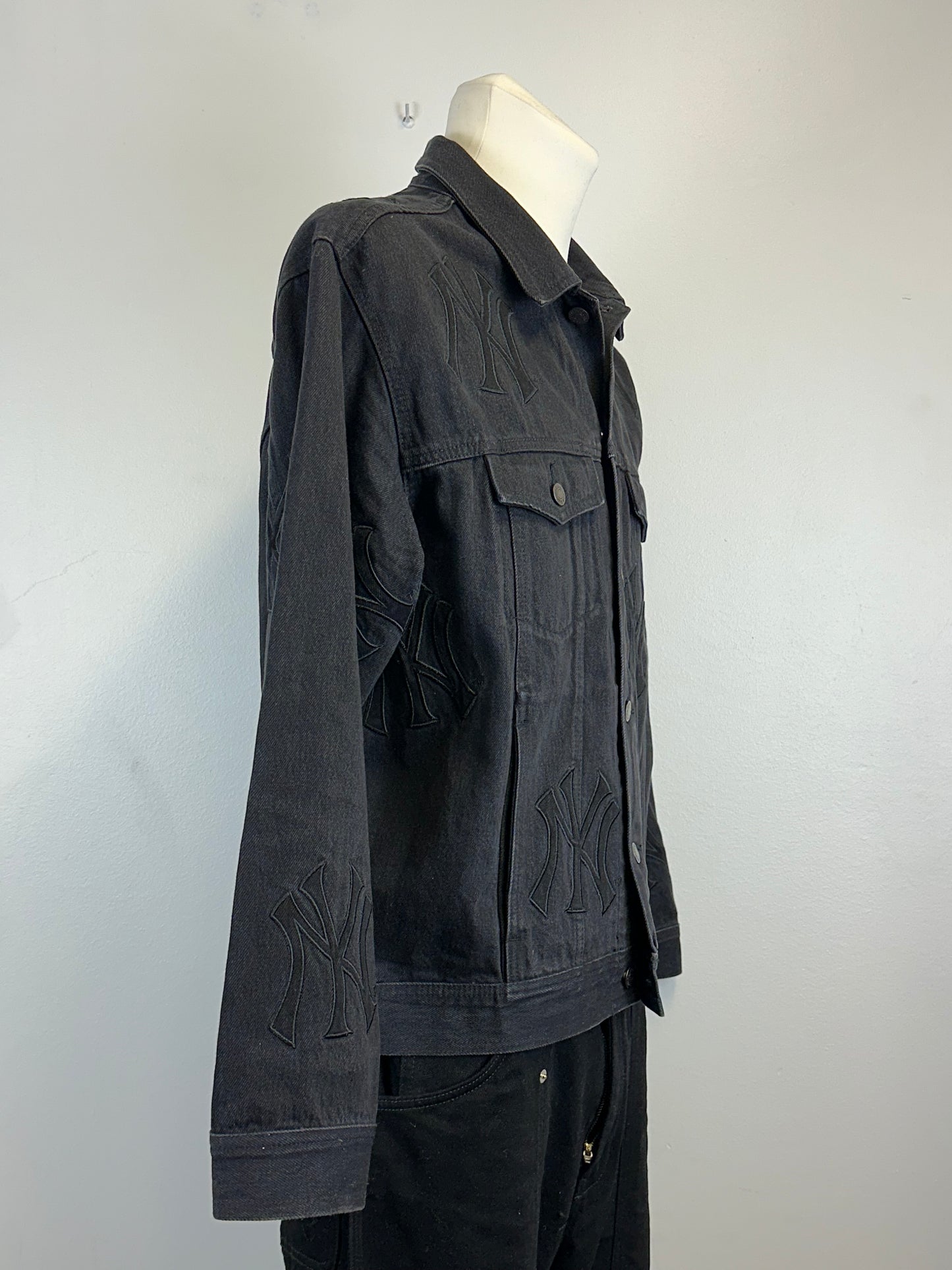 Veste noir denim Supreme - L