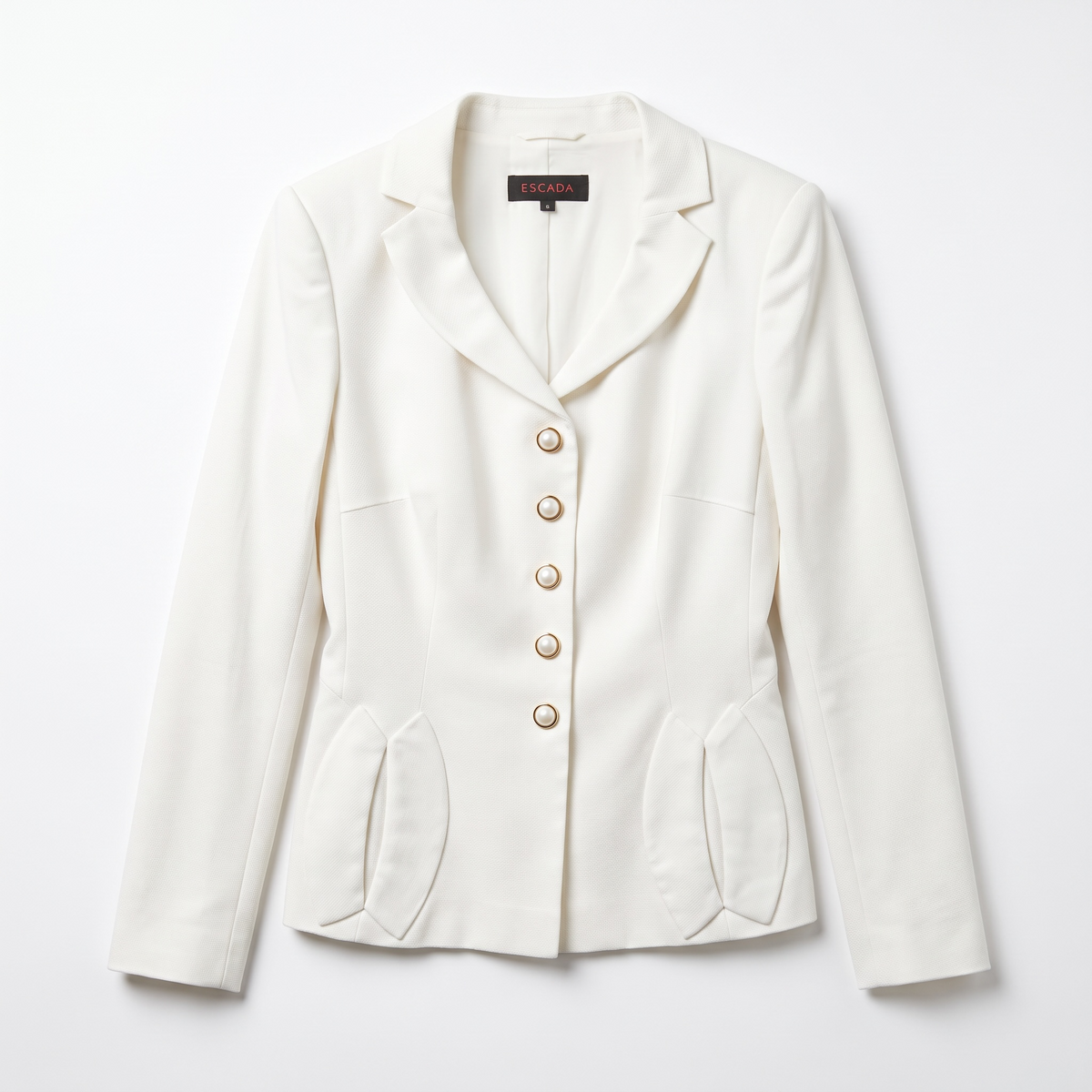Costume tailleur Escada - Blanc - Neuf avec étiquette