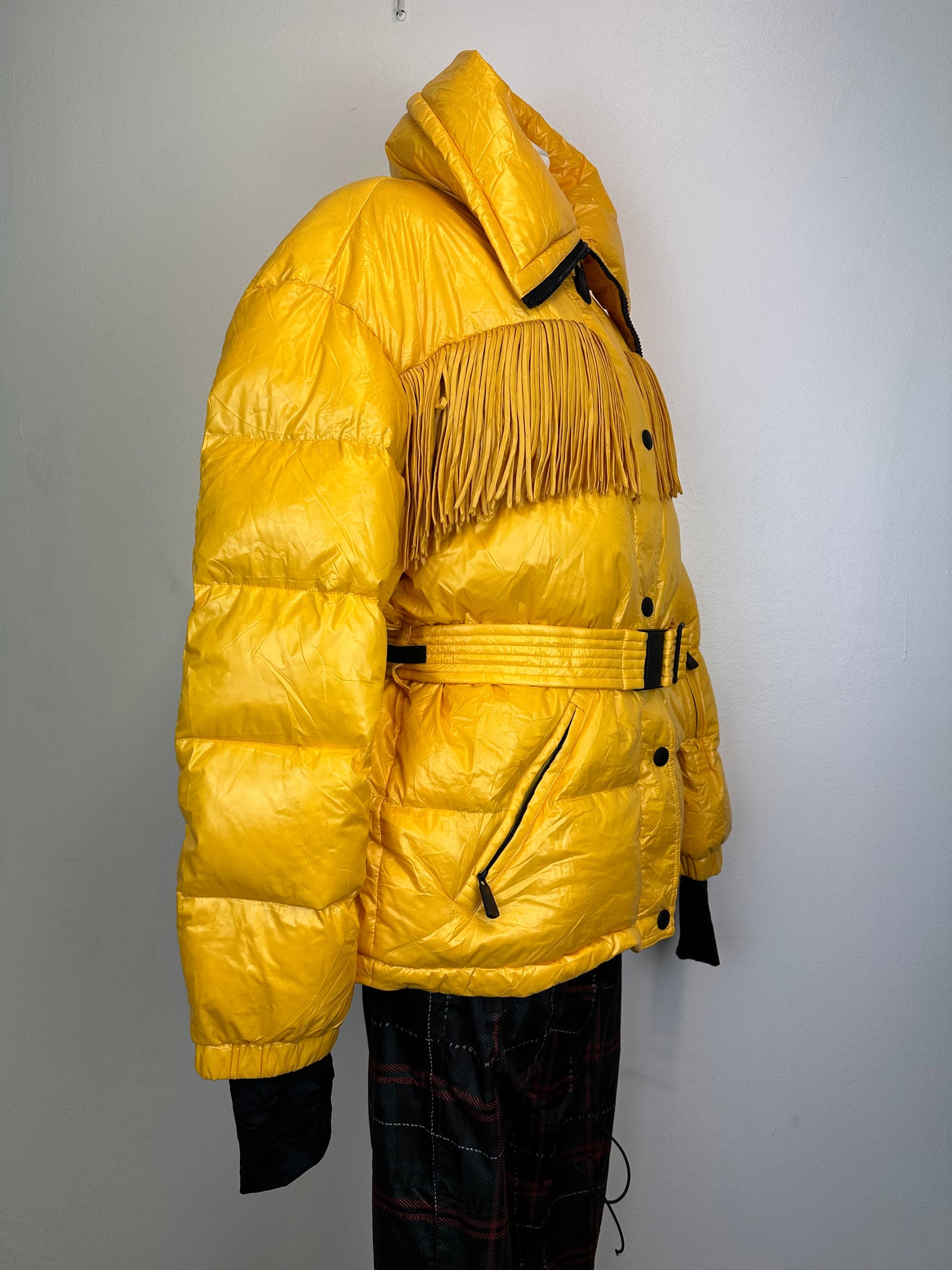 Doudoune jaune Moncler - S