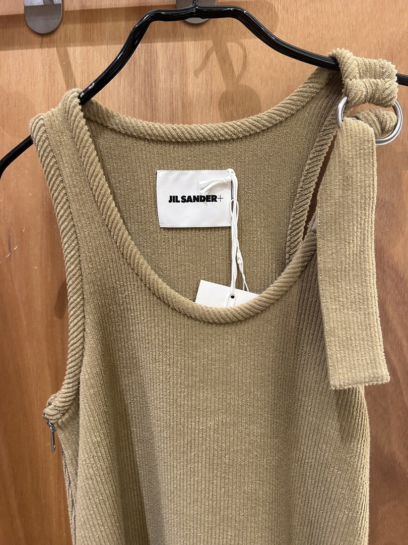 Robe longue Jil Sander+ kaki - Neuf avec étiquette