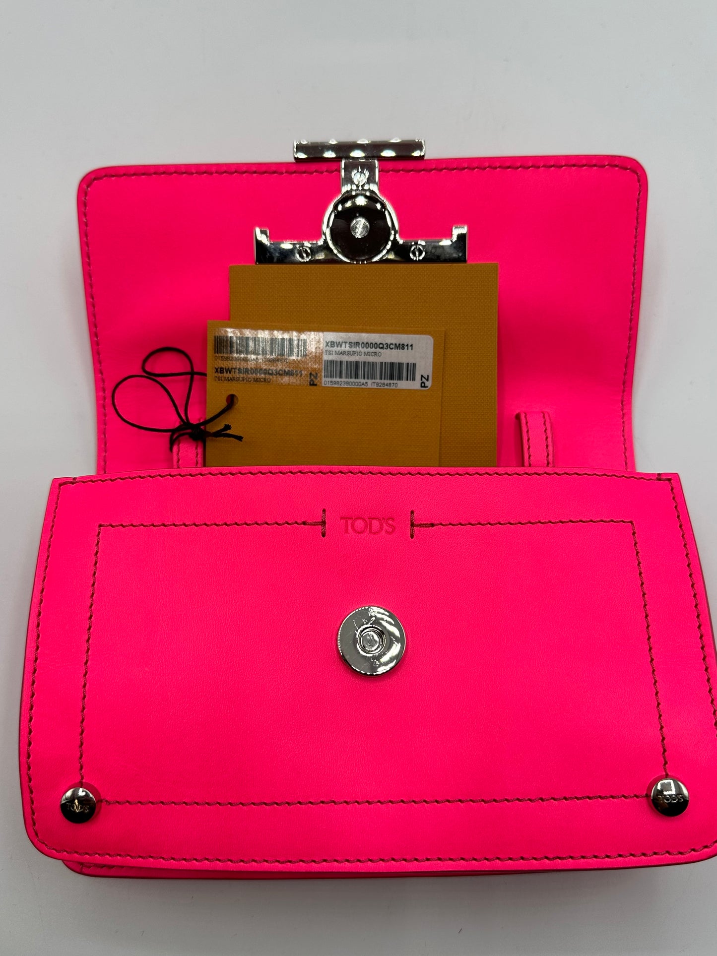 Pochette rose Tod's