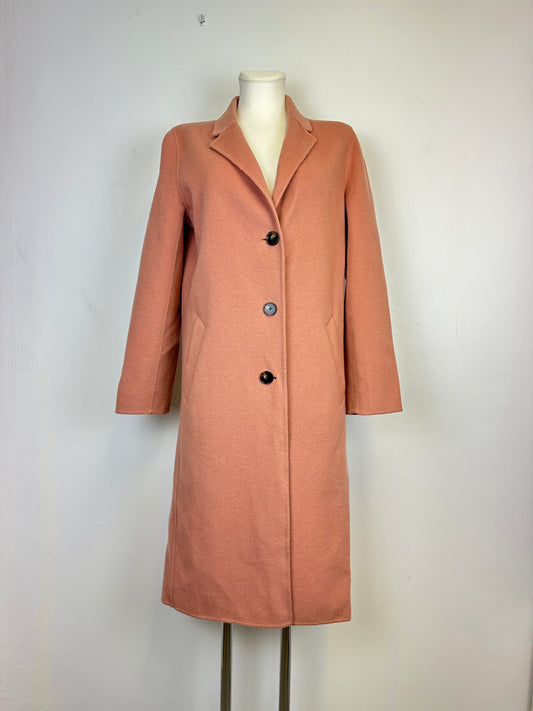 Manteau en laine rose Gérard Darel - S