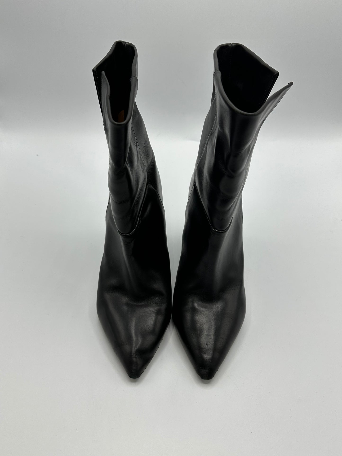 Bottines noires cuir Isabel Marant - 37