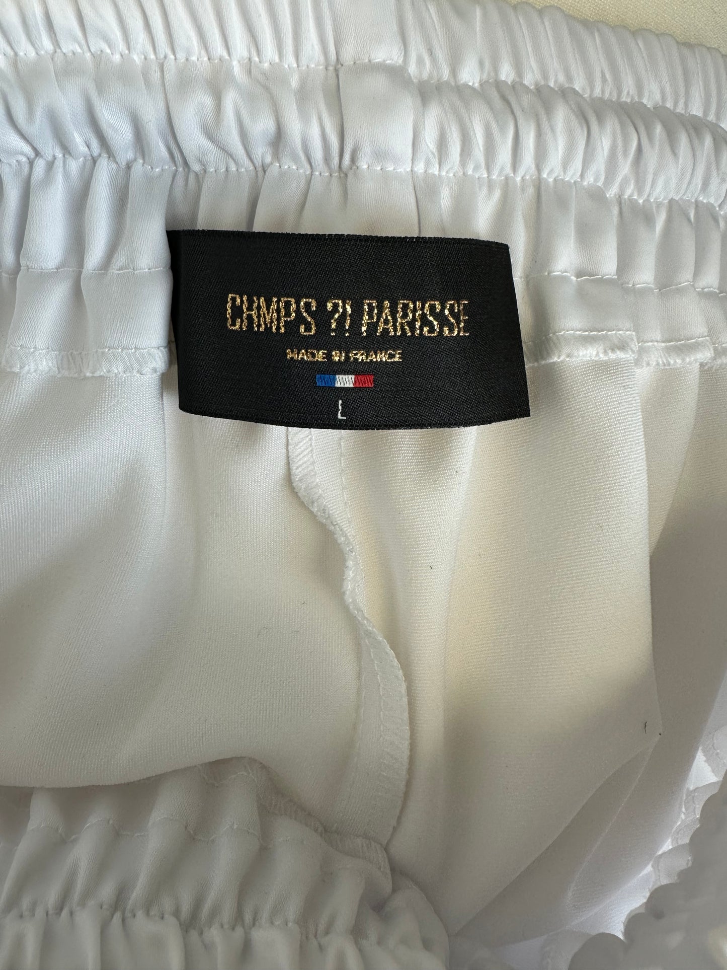 Jogging blanc Chmps Parisse - L