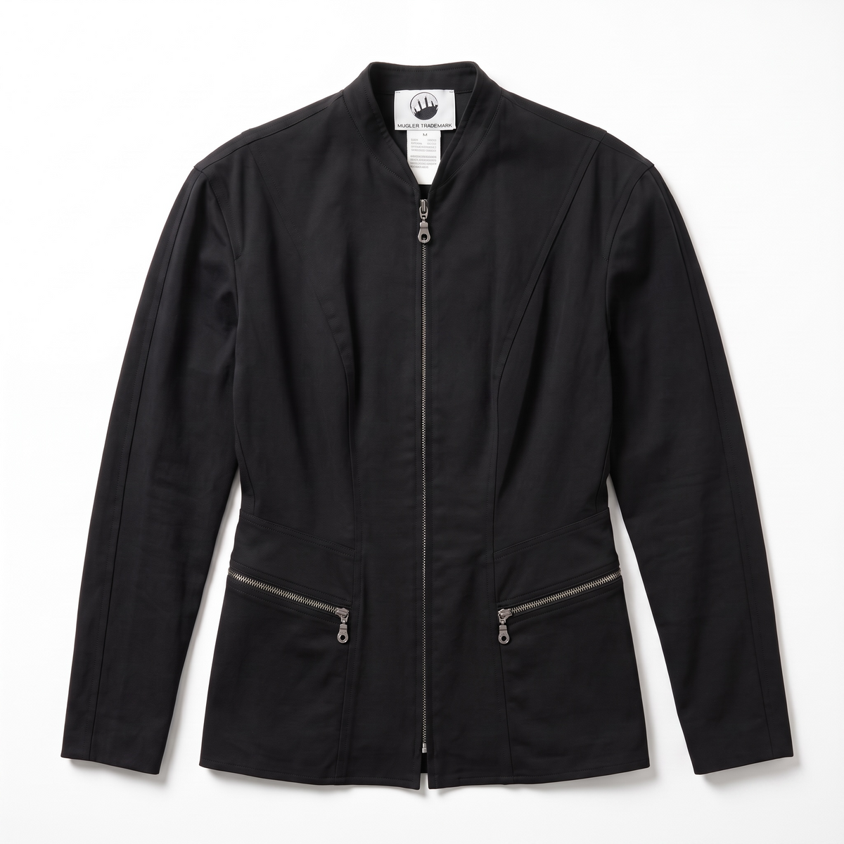 Ensemble veste et pantalon Mugler Trademark - noir - Neuf avec étiquette