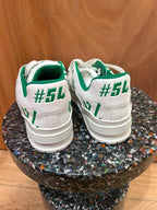 Louis Vuitton Lv Trainer sneakers blanc vert taille 42