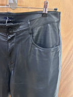 Pantalon Larusmiani noir en cuir taille 42 - Très bon état