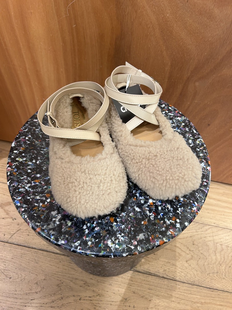 Chaussures femme Tod's beige - Crème - Neuf avec étiquette