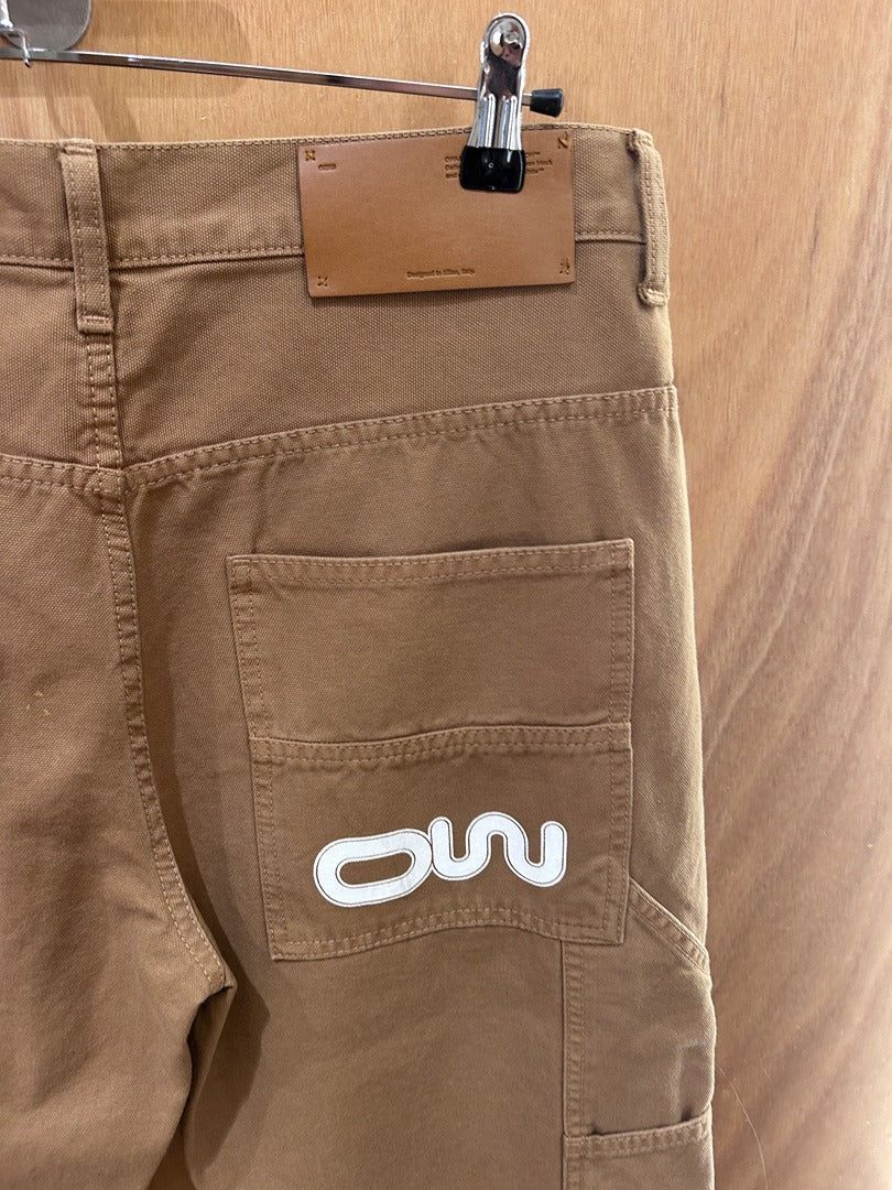 Pantalon cargo Off-white - marron - Très bon état
