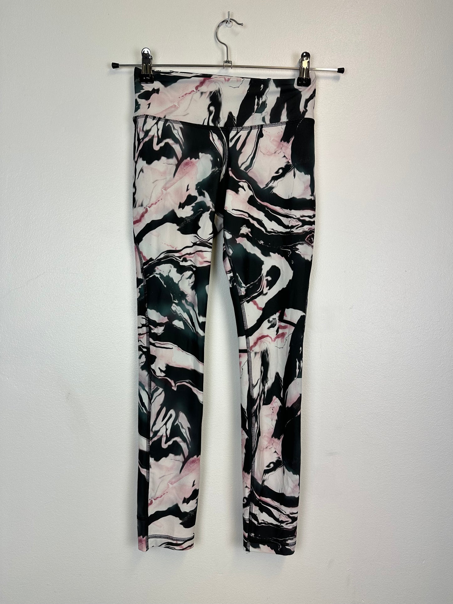 Legging blanc noir Reebok - XS