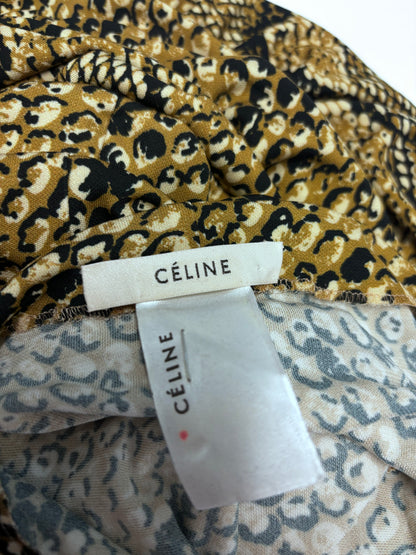 Robe courte motif serpent Céline - M