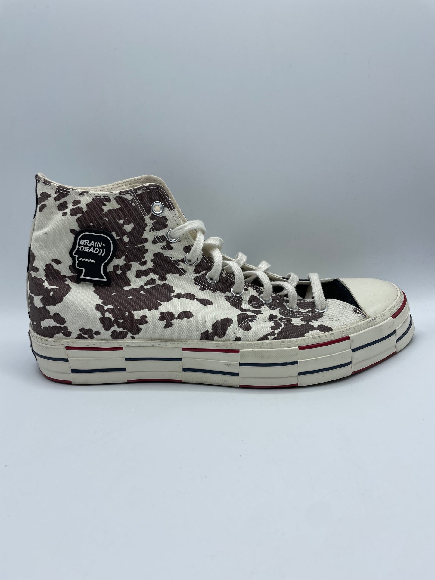 Sneakers Converse X Brain Dead imprimé vache - 48