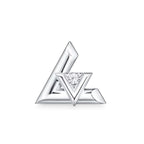 Louis Vuitton Lv Volt One boucle d’oreille or blanc diamant
