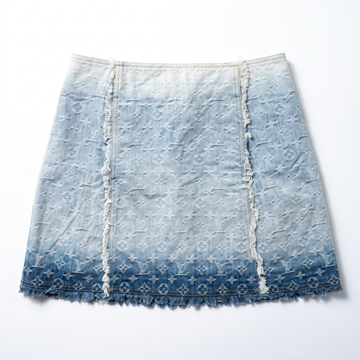 Minijupe Louis Vuitton - bleu - Très bon état