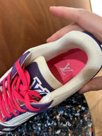 Louis Vuitton Lv Trainer sneakers blanc violet taille 42