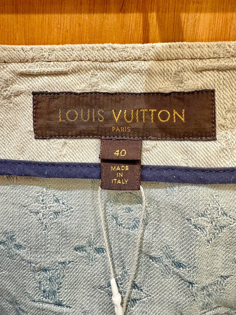 Minijupe Louis Vuitton - bleu - Très bon état