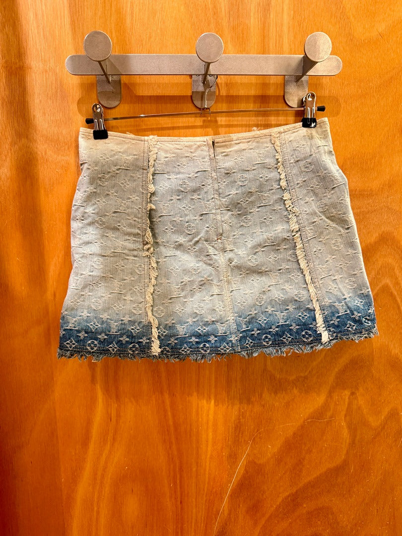 Minijupe Louis Vuitton - bleu - Très bon état