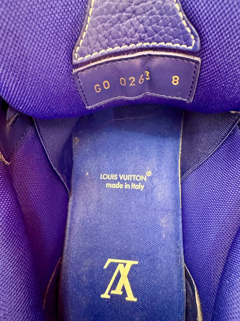 Baskets homme Louis Vuitton Louis Vuitton - bleu - Très bon état