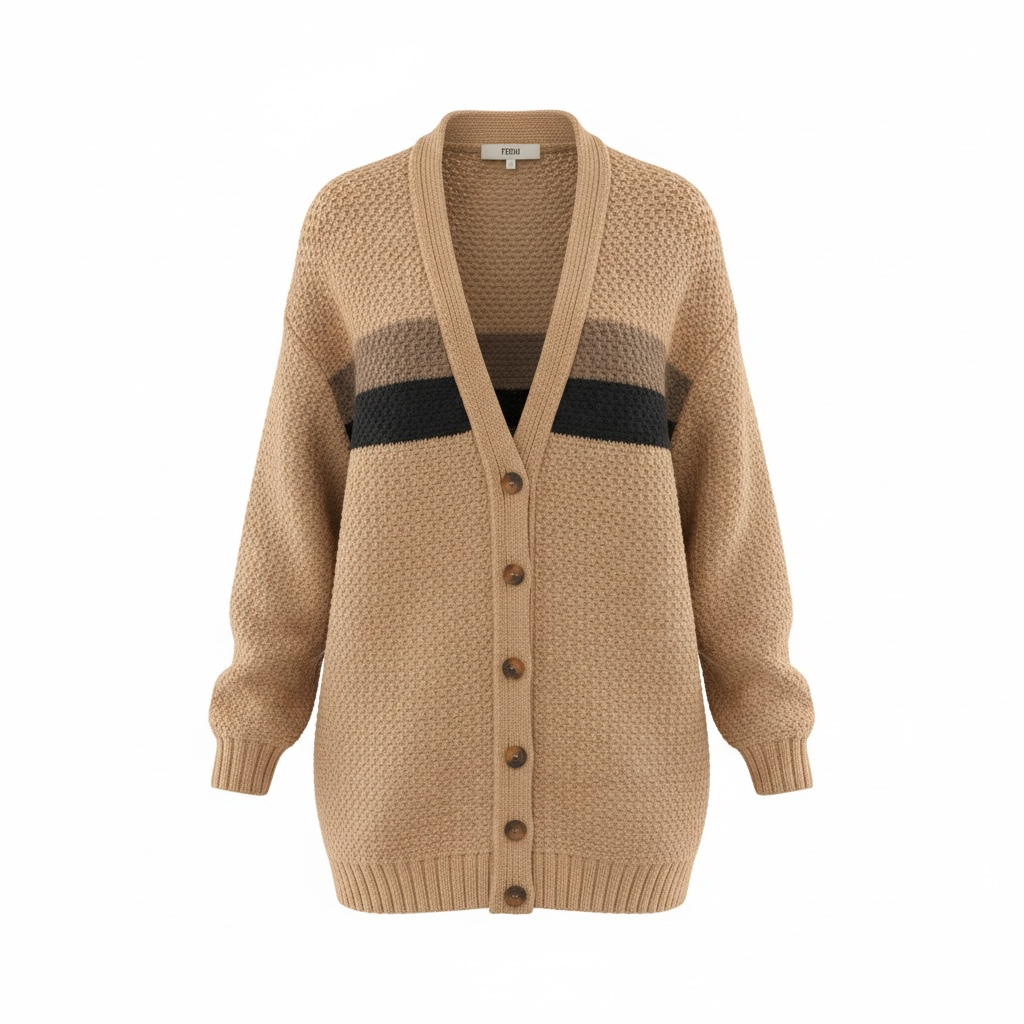 FENDI Cardigan long oversize