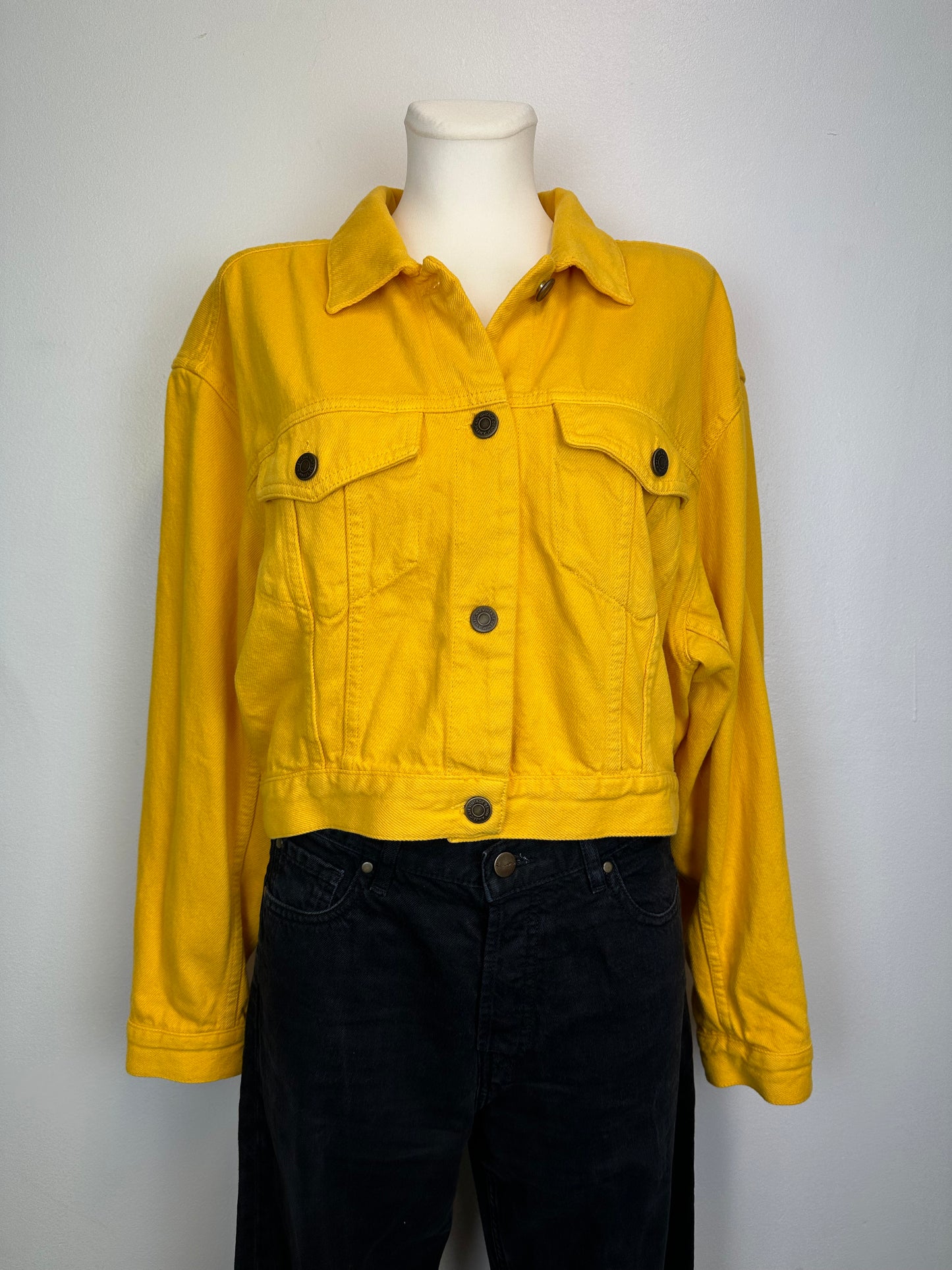 Veste en denim jaune American Vintage - M/L