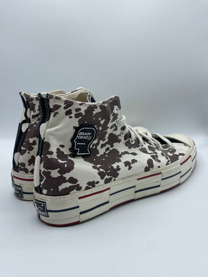 Sneakers Converse X Brain Dead imprimé vache - 48