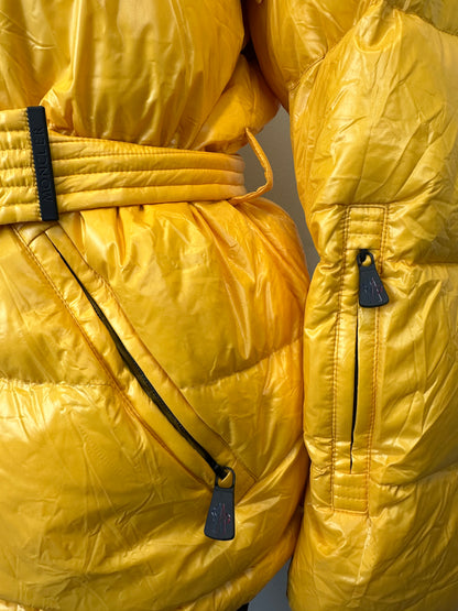 Doudoune jaune Moncler - S