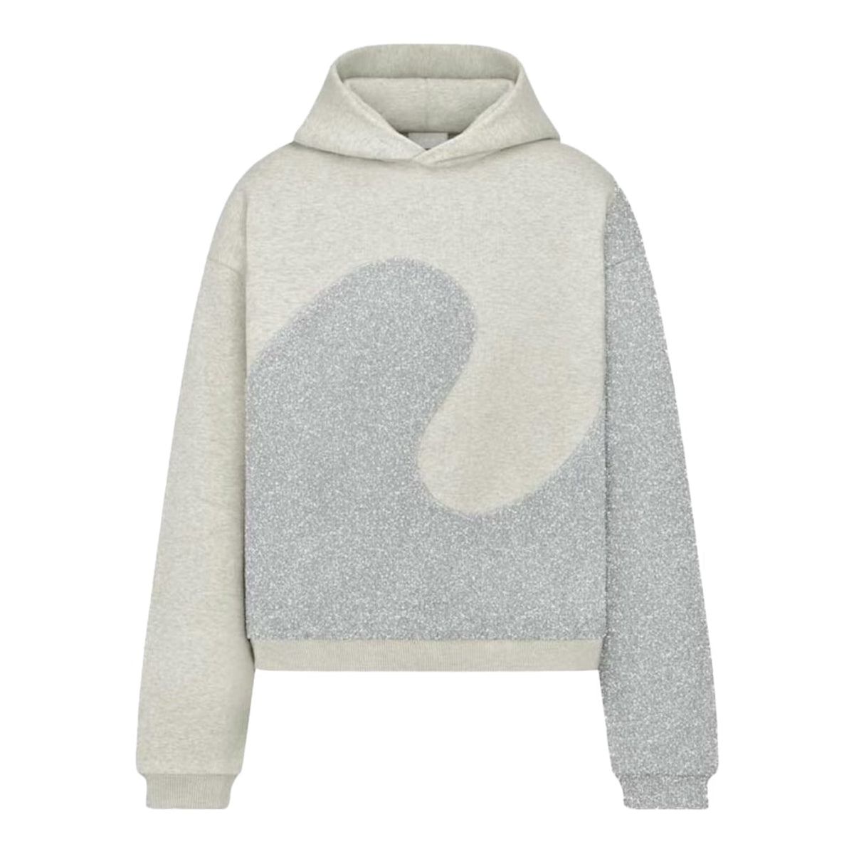 Dior x Erl Sweat à capuche en coton taille L