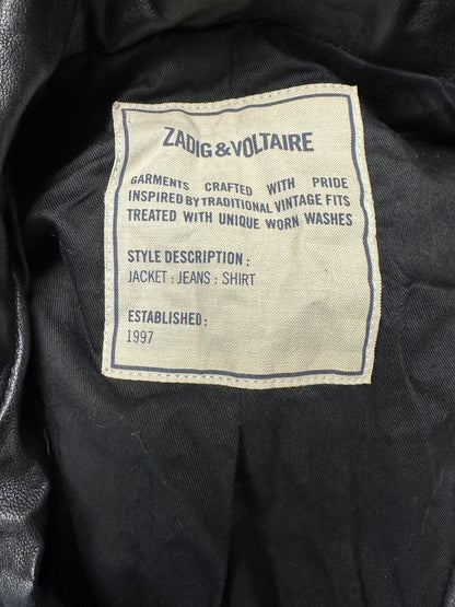 Manteau en cuir Zadig & Voltaire - S