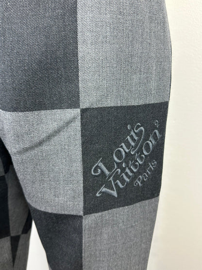 Pantalon à carreaux Louis Vuitton - L