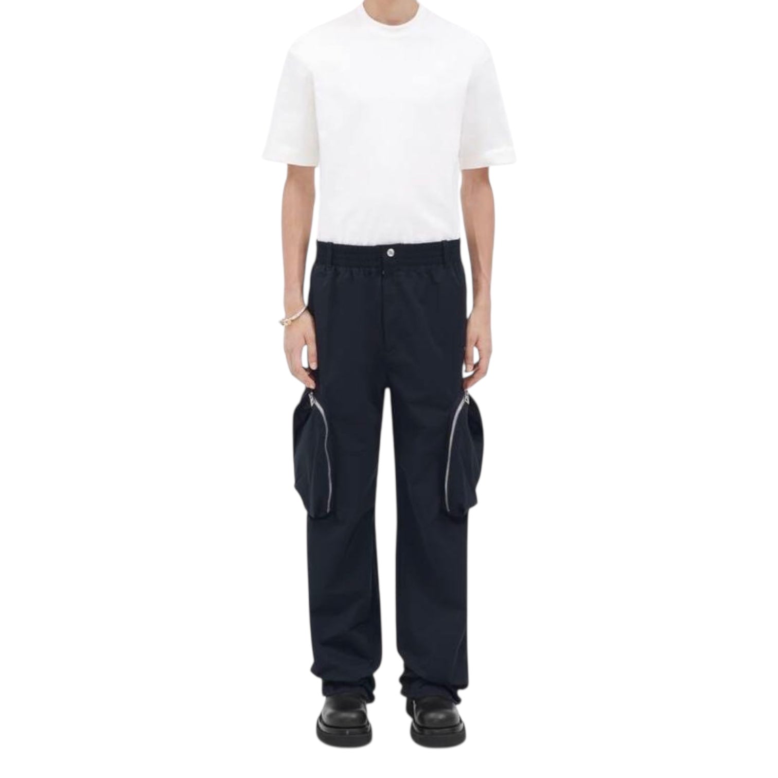 BOTTEGA VENETA Pantalon cargo en nylon porté