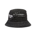 Bob Prada Milano en raphia noir