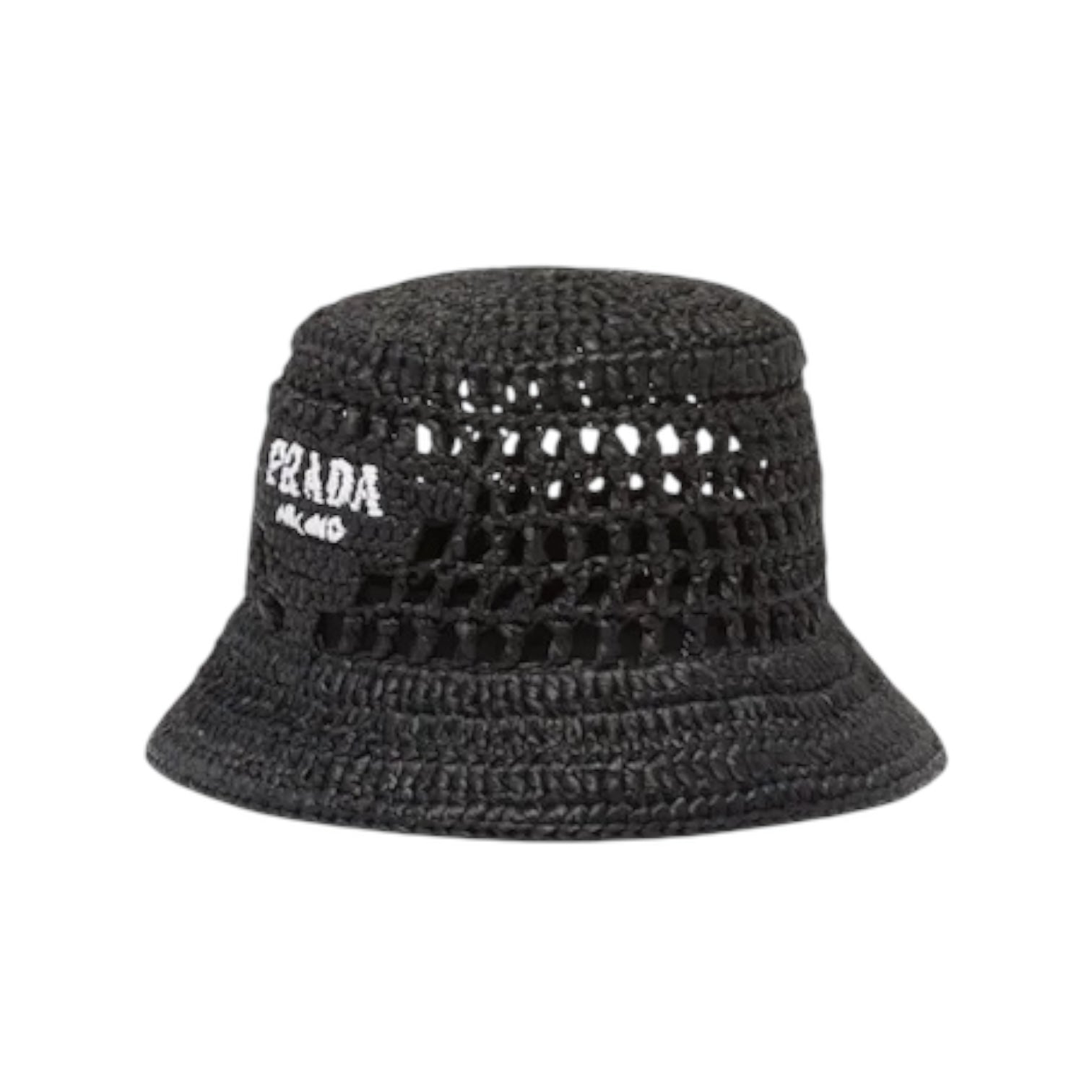 Bob Prada Milano en raphia noir