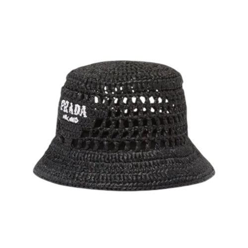 Bob Prada Milano en raphia noir