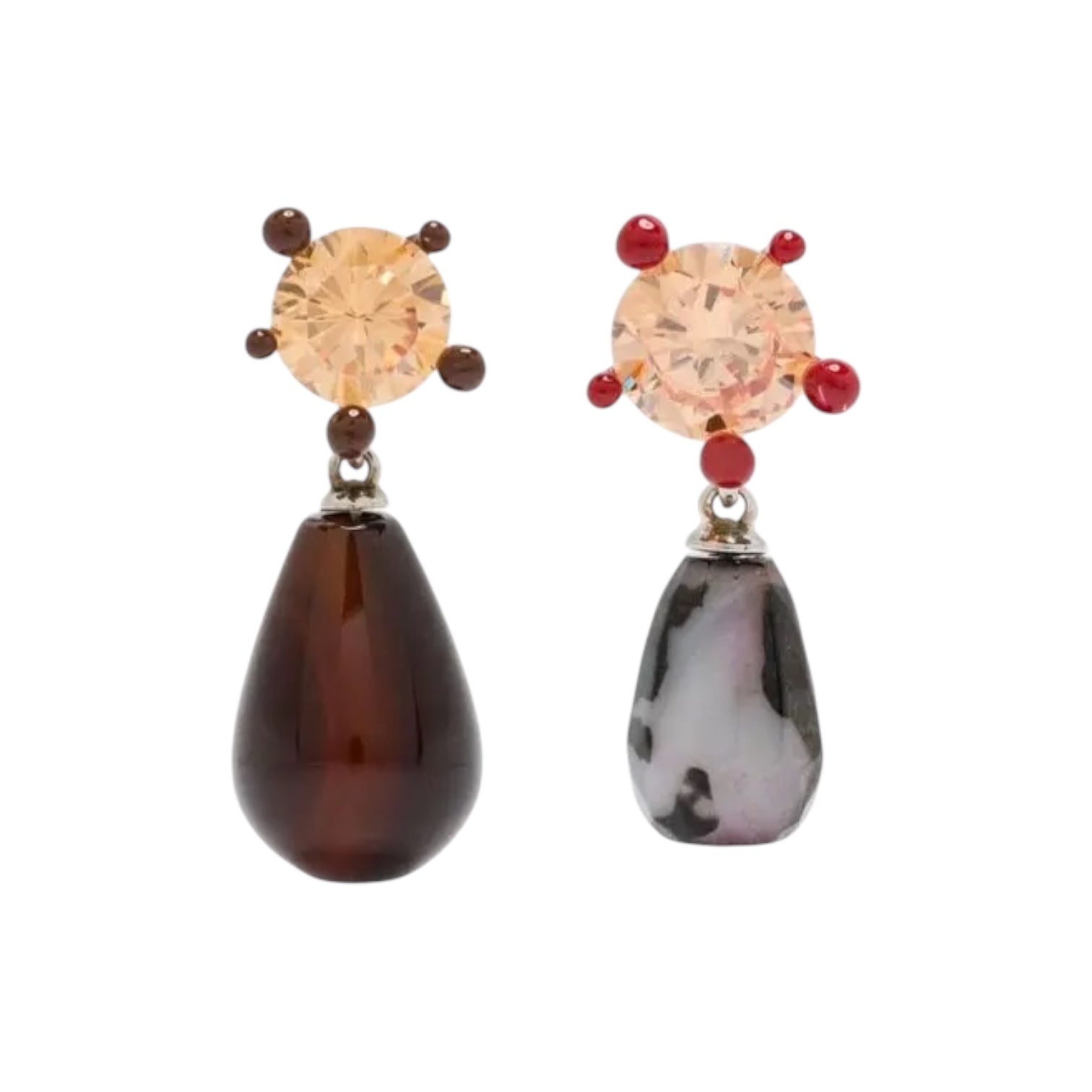 Boucles d’oreilles Panconesi asymétriques