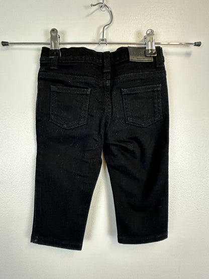 Pantalon noir Gucci patch - 9/12M