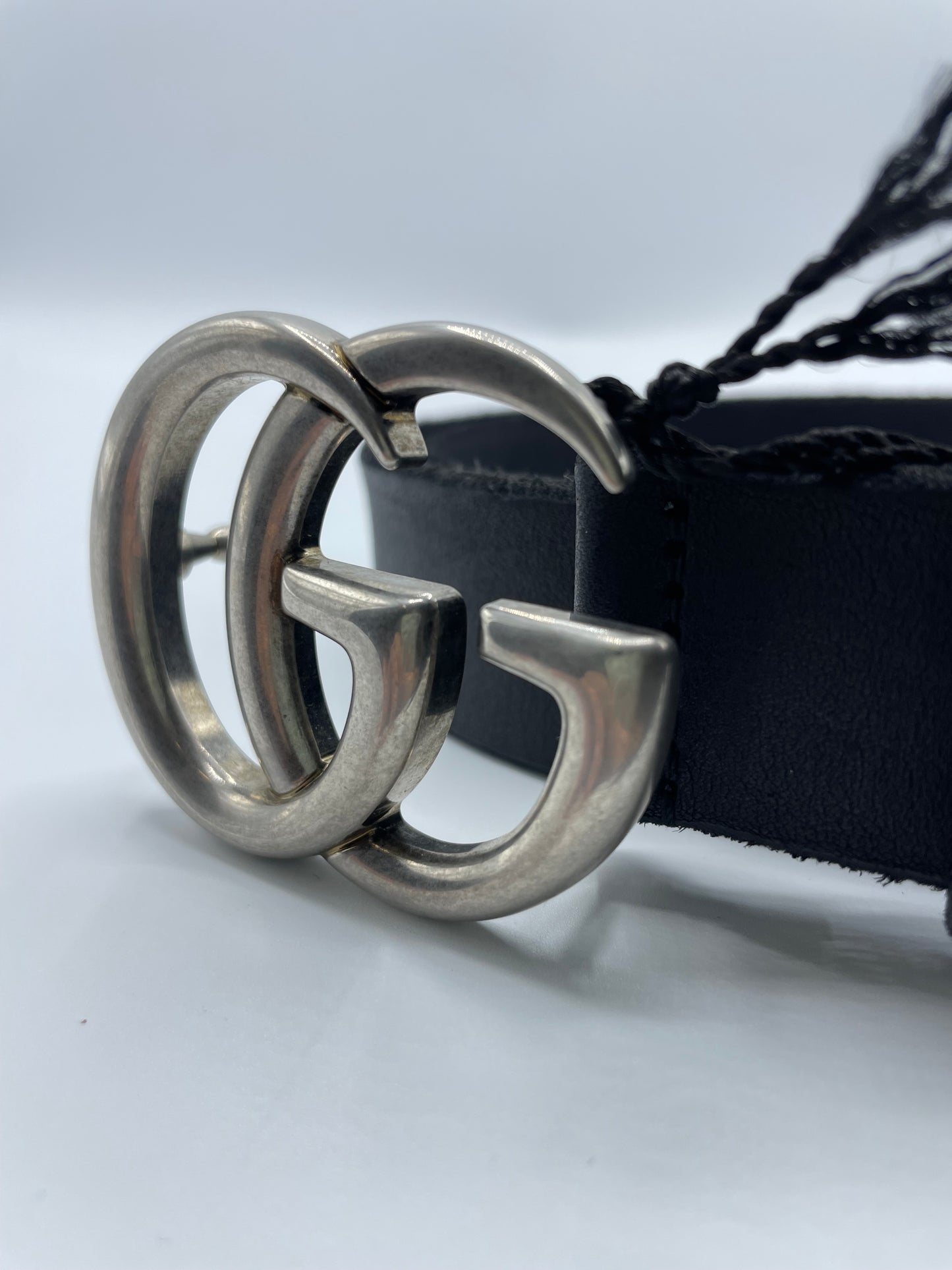 Ceinture Gucci cuir noir - 38