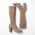 Bottes hautes Prada - Taupe - Très bon état